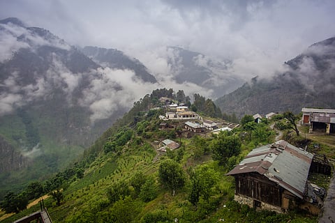 Sankri village is the starting point of the trek