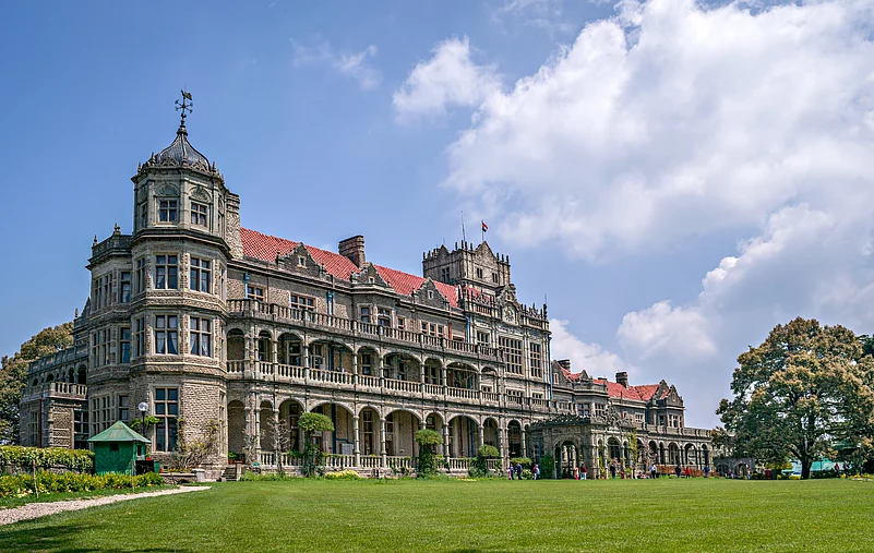 The Jacobean styled Viceregal Lodge of Shimla