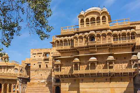 Famouse Dussehra Chowk inside Jaisalmer Fort