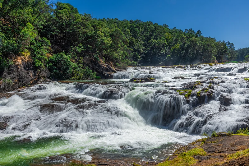 The beautiful Pykara River and falls