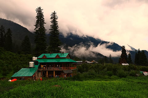 Kalga village in the Parvati Valley