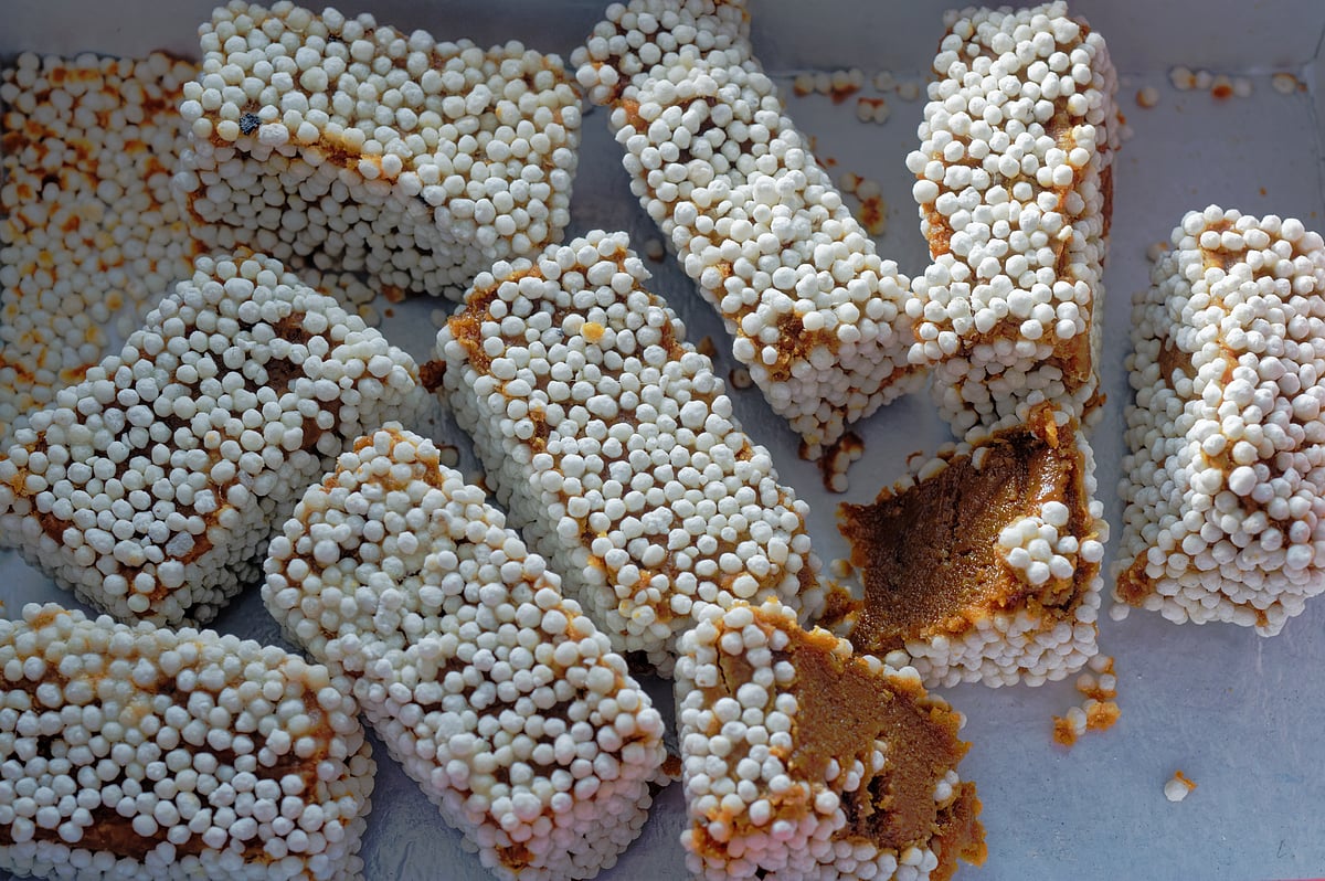 An assortment of delicious Bal Mithai from Kumaon