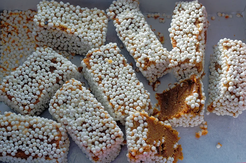 An assortment of delicious Bal Mithai from Kumaon