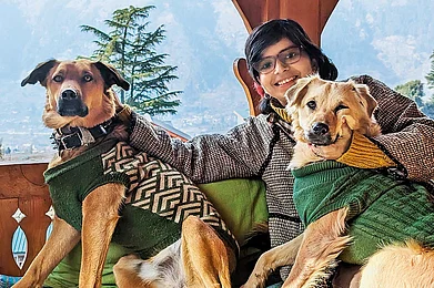 Seeking Slow : Swati Seth with her dogs
