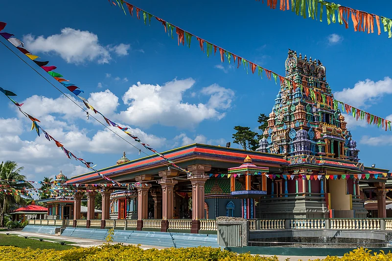 A view of the Sri Siva Subramaniya Temple