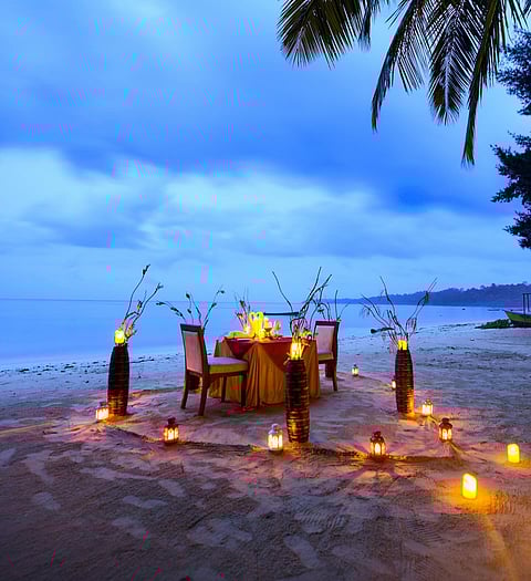 The Silver Sand Sea Princess Beach Resort is located on the beach