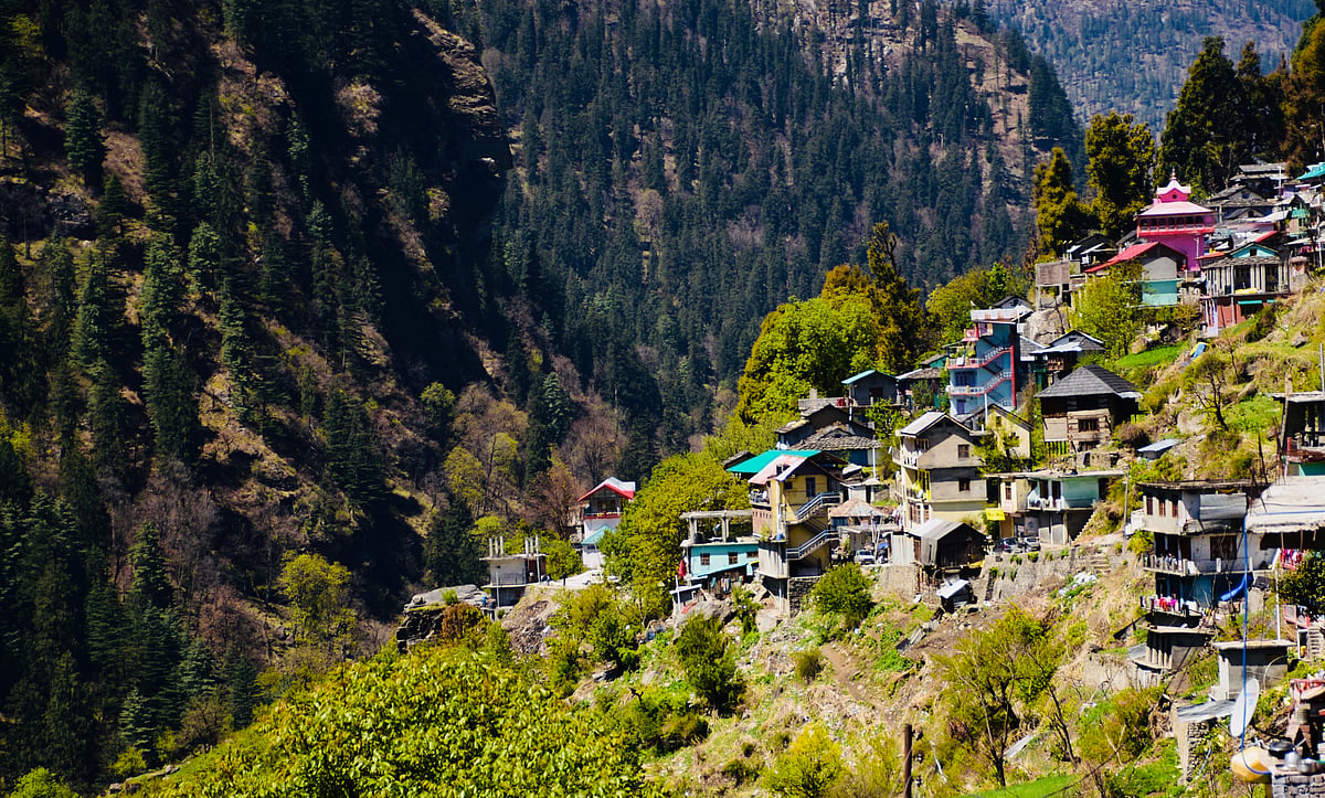 Barshaini Village in the Parvati Valley
