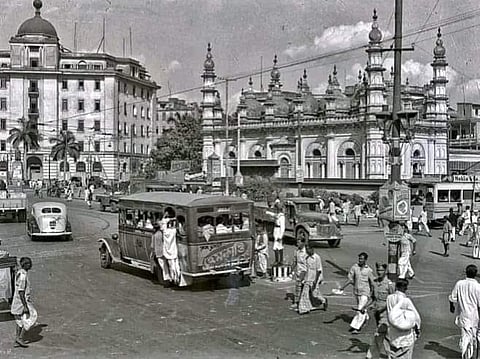 An old photo of the Esplanade area 