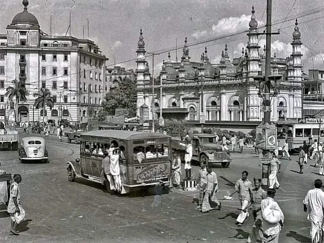 An old photo of the Esplanade area