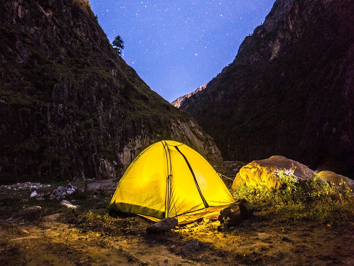 Enjoy camping and stargazing during the trek