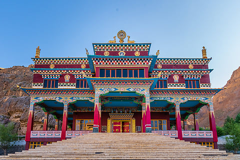 The Sakya Tangyud Monastery in Kaza
