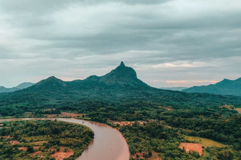 Shaped like a thumb, Serelo Hill is located in  Lahat district, South Sumatra