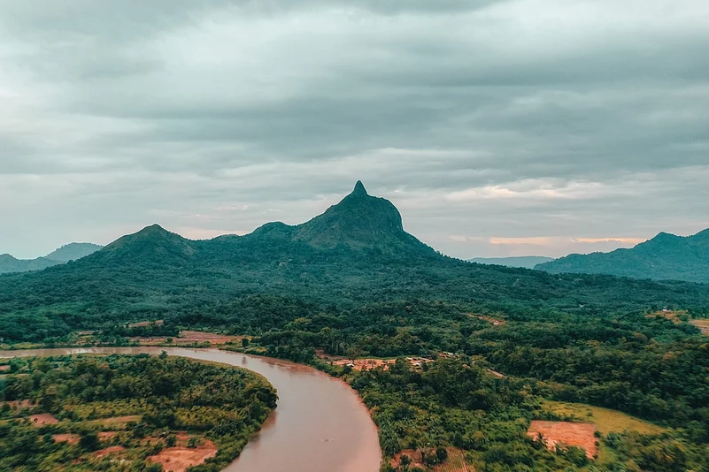 Shaped like a thumb, Serelo Hill is located in Lahat district, South Sumatra