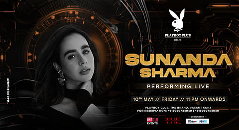 Catch Sunanda Sharma live this weekend