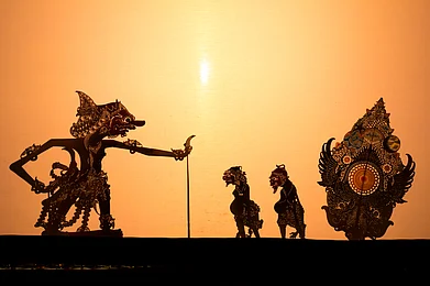 Eko Setyawan/Shutterstock.com : Wayang is a traditional art form whose name means “shadow” or “imagination”