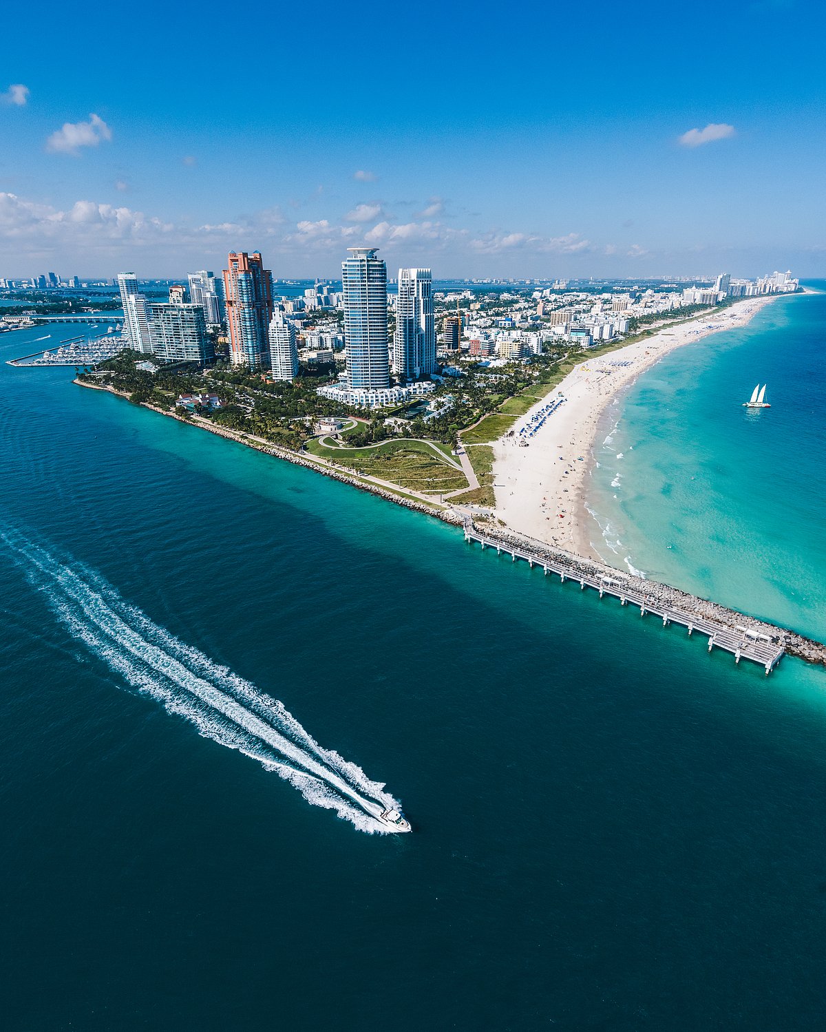 Shutterstock : An aerial view of Miami