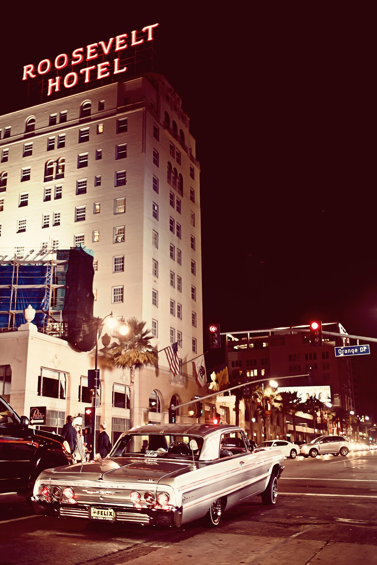 The iconic Hollywood Roosevelt hotel