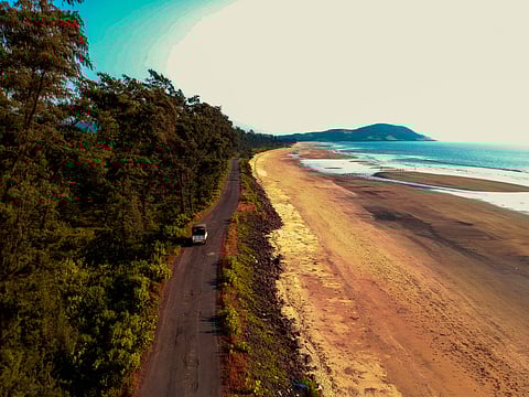 Harihareshwar is where the woods reach the sea