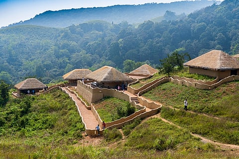 En Ooru is a tribal heritage village in Lakkidi