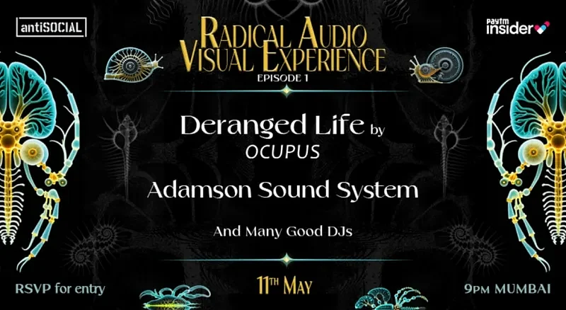 The Radical Audio Visual Experience focuses solely on creating an immersive auditory journey