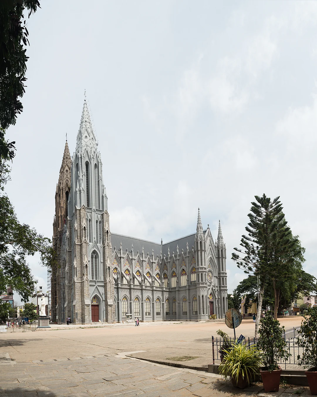 The iconic St. Philomena's Church of Mysore