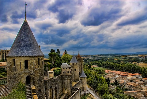 View of Carcassonne