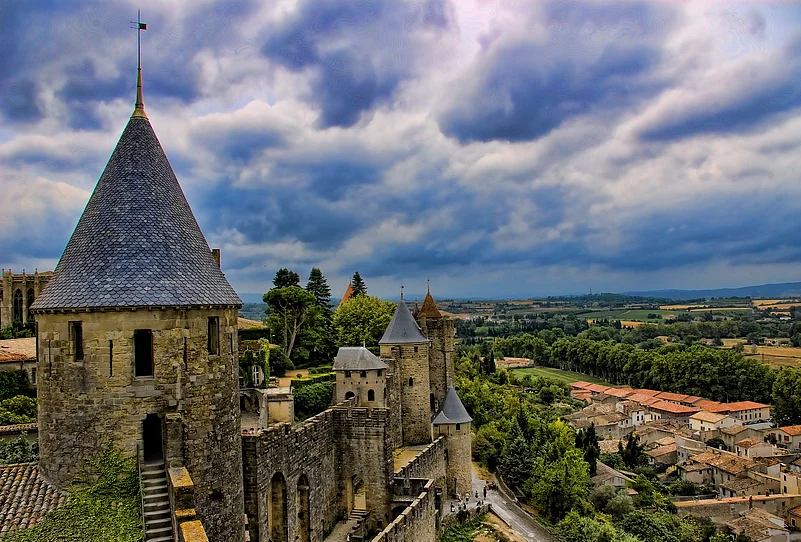 View of Carcassonne
