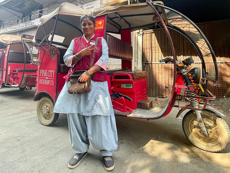 Pink City Rickshaws in Jaipur
