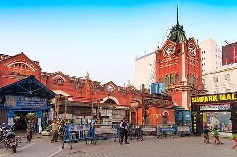 Sir Stuart Hogg Market or New Market dates to the British era