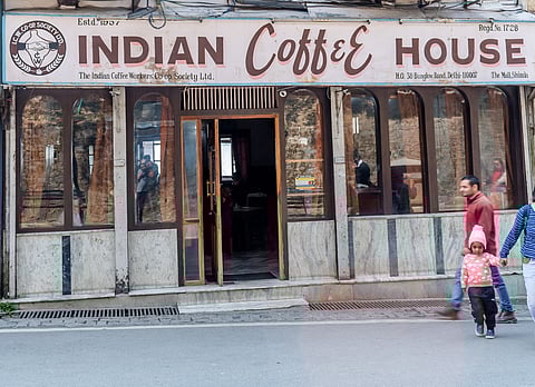 Have a filter coffee at Shimla's iconic Indian Coffee House