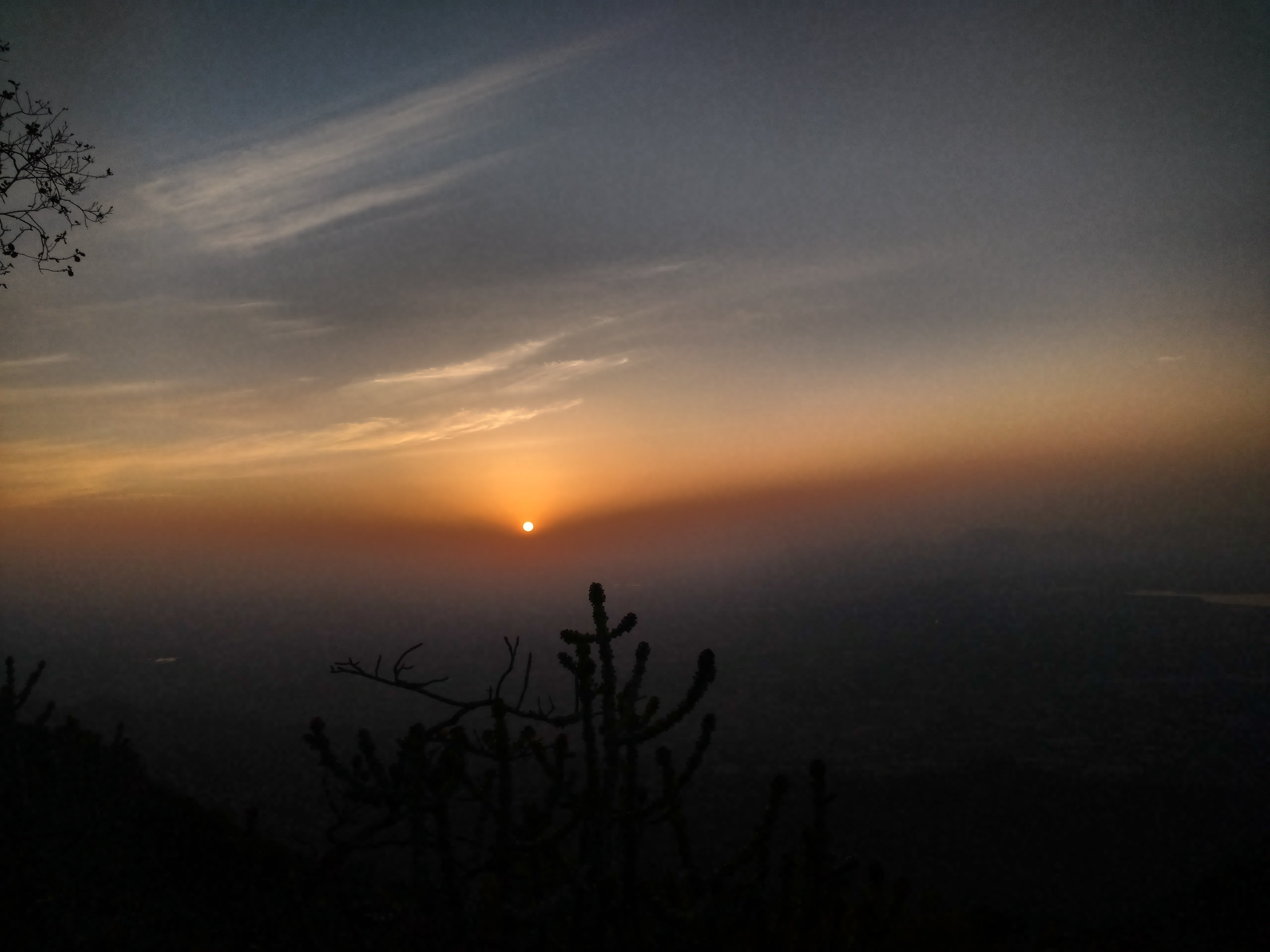 Twilight as seen from Sunset Point