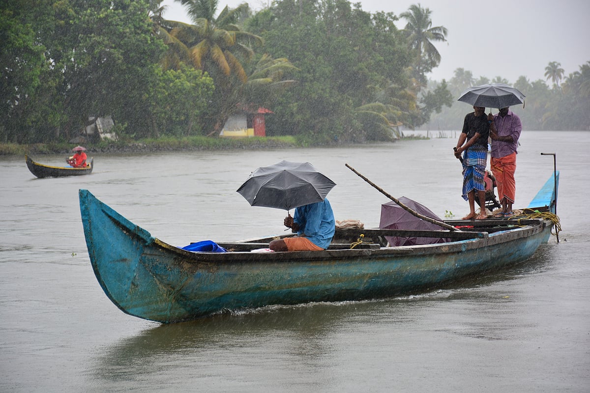 Kerala is also grappling with severe weather conditions