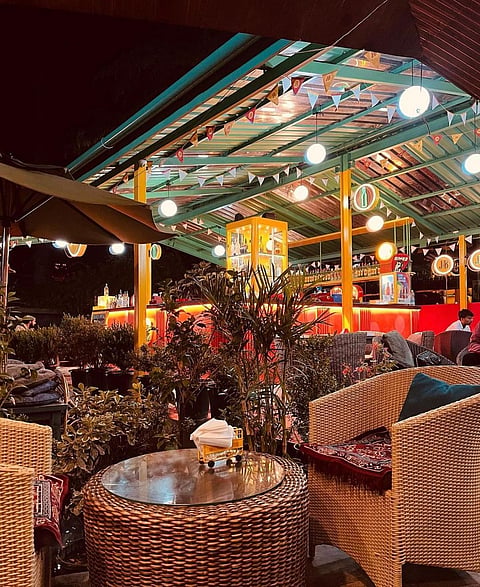 A view of the Moon Dance Cafe