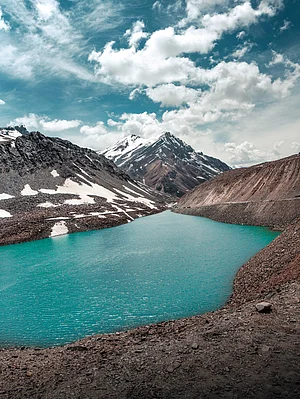 Shutterstock : A view of Suraj Taal Lake