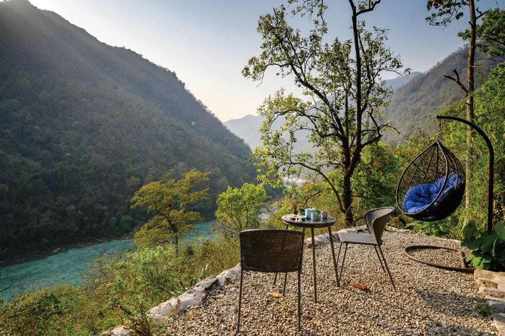 Tranquility and the ever-present river 