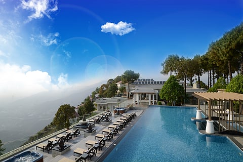 A view of Moksha Himalaya Spa Resort