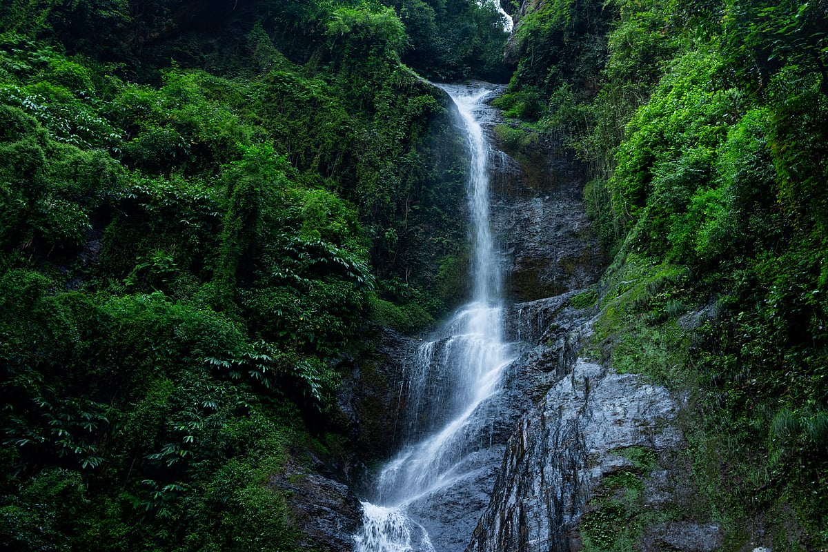 The beautiful Chadwick Falls of Shimla