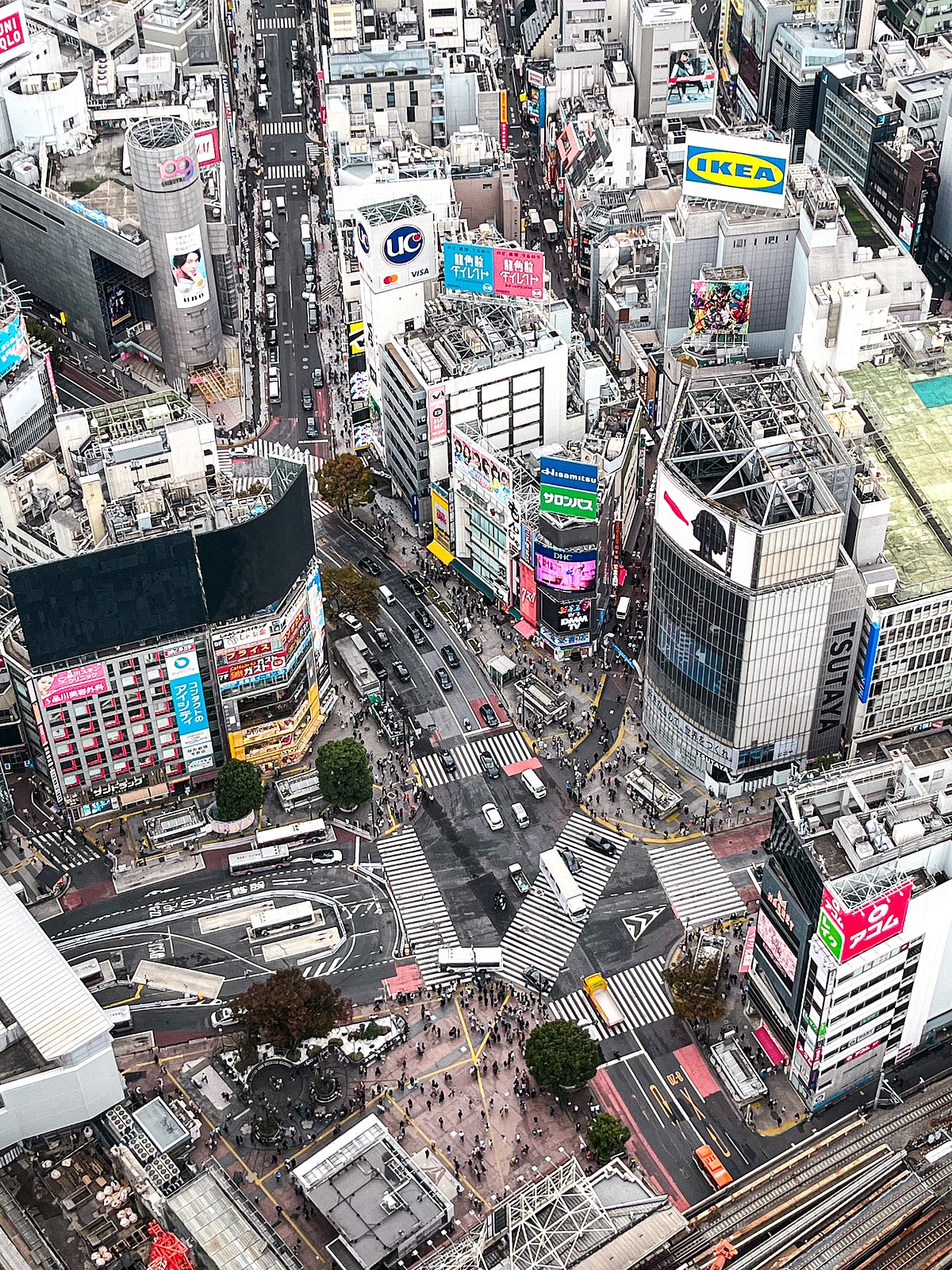 Shutterstock : The Shibuya Crossing