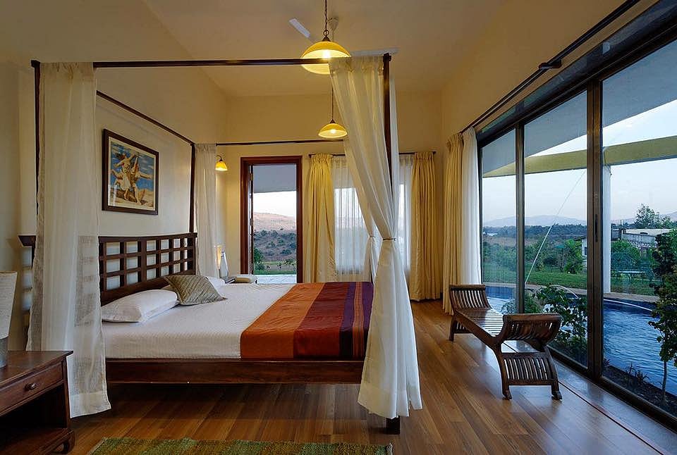 A room at the Le Farm Luxury Farmstay