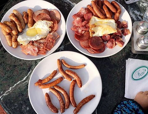 The breakfast at Keventer's is famous 