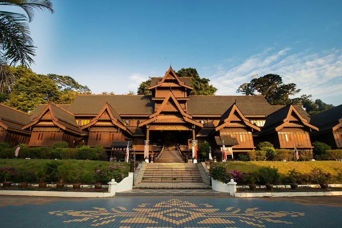 The majestic Melaka Sultanate Palace