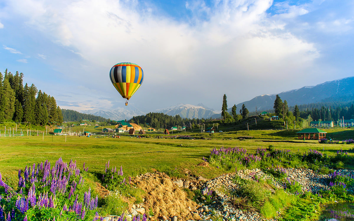 Gulmarg is a visual feast in the summer months