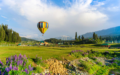 Gulmarg is a visual feast in the summer months