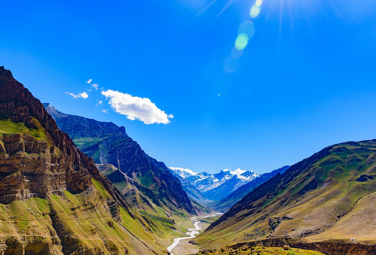 The Pin River in the Pin Valley