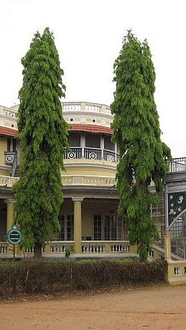 A view of the Vasanth Mahal