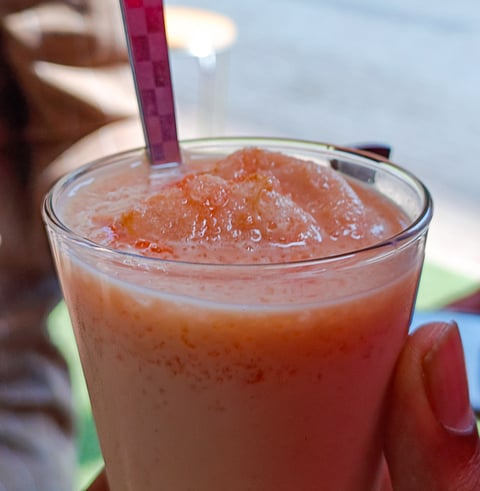 Jigarthanda being consumed to beat the heat