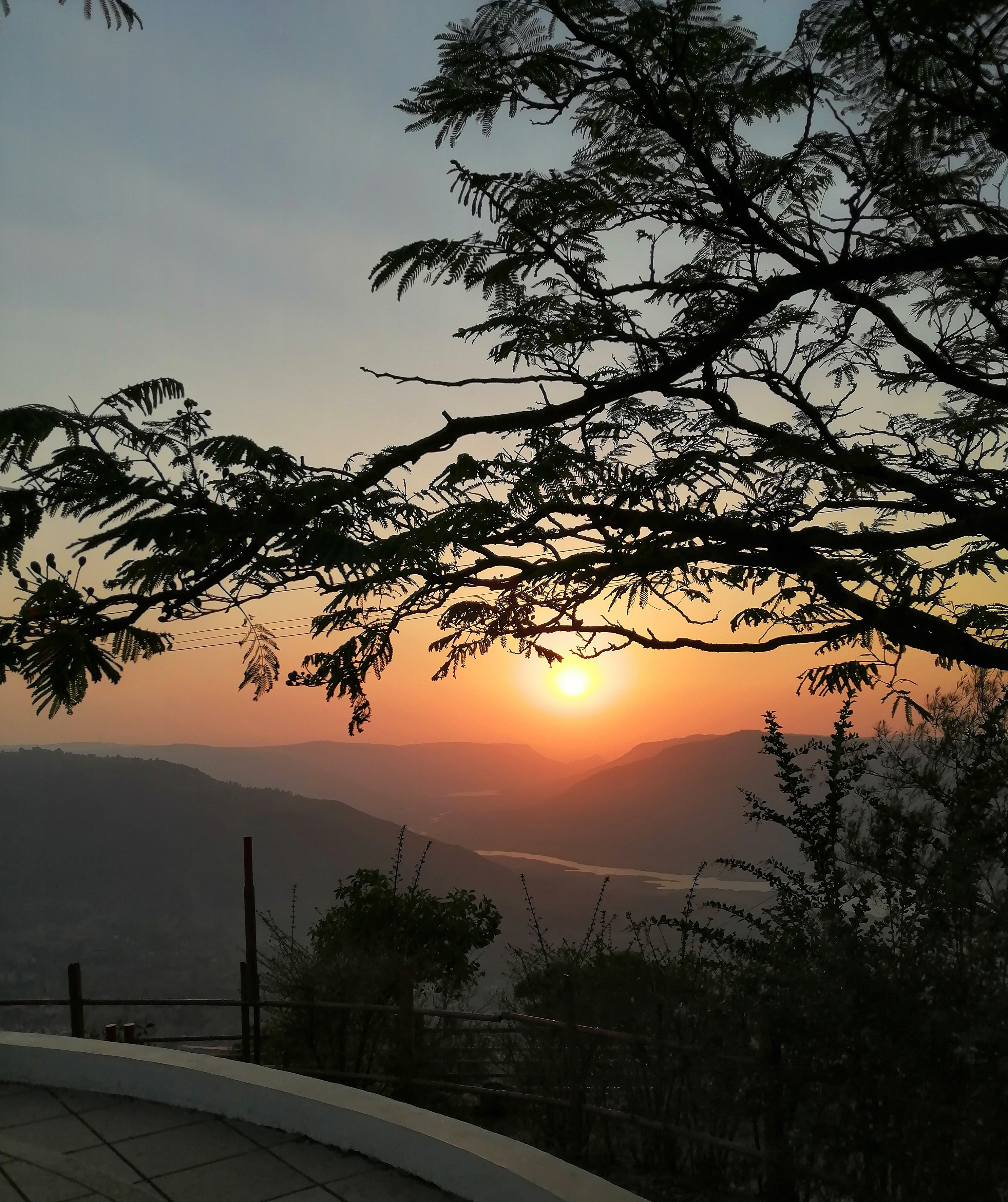 Sunrise in Panchgani