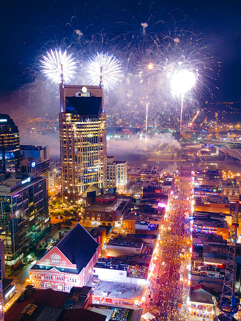A firework extravaganza will be synchronised to a live performance by the Nashville Symphony on the Fourth of July