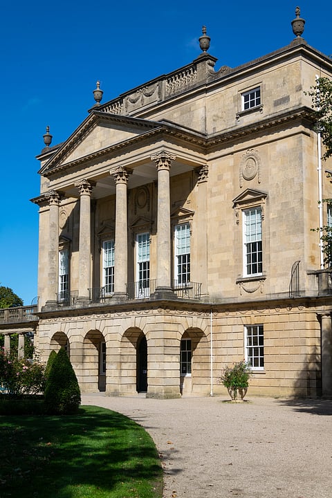 A view of the entrance to the Holburne Museum