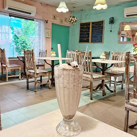 Oreo shake at Rose Café